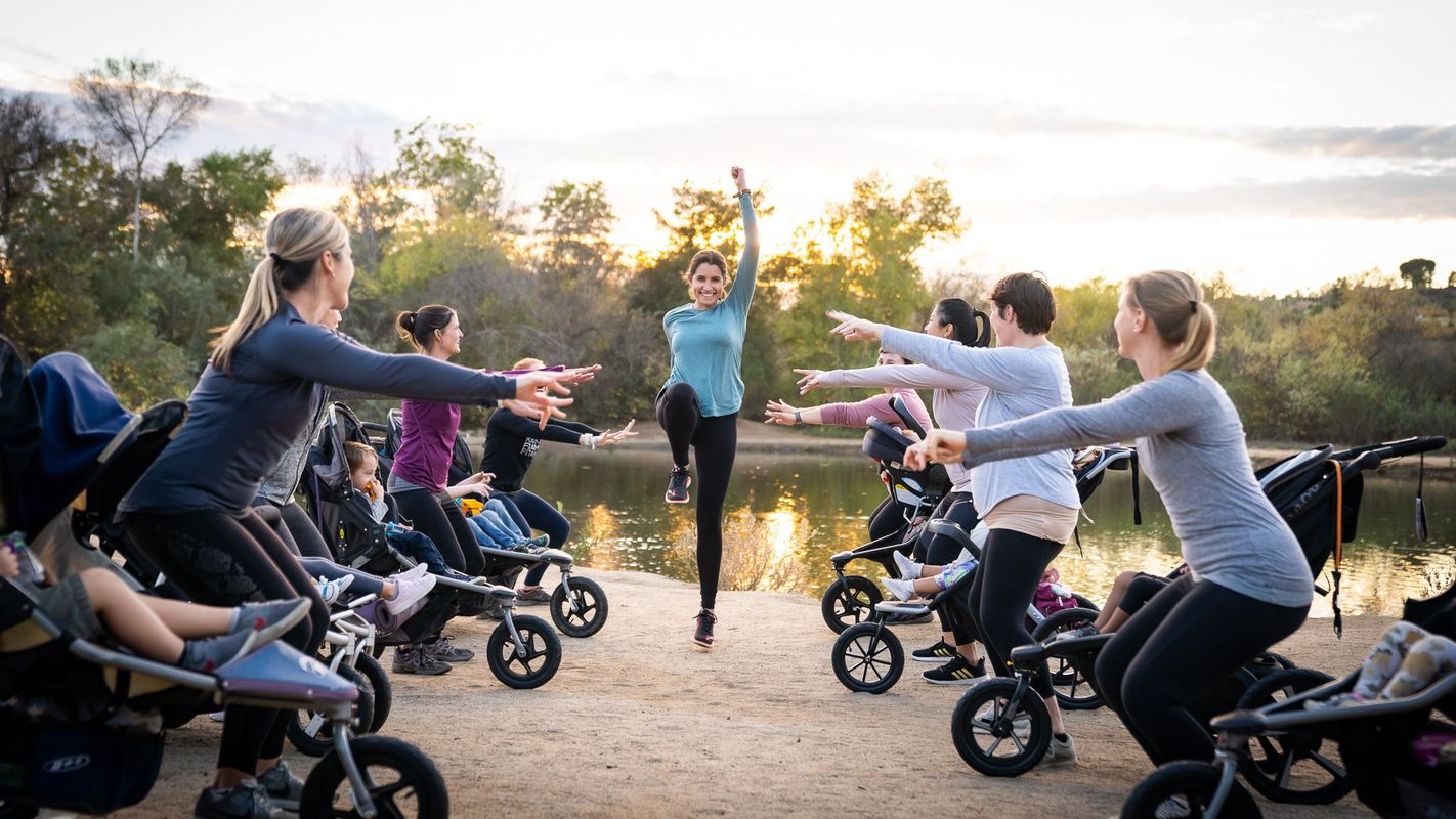 Stroller fitness store classes near me